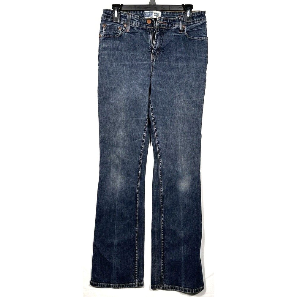 Misses 10 Long Levi Signature At Waist Bootcut Wide Leg Flare Jeans 30x32